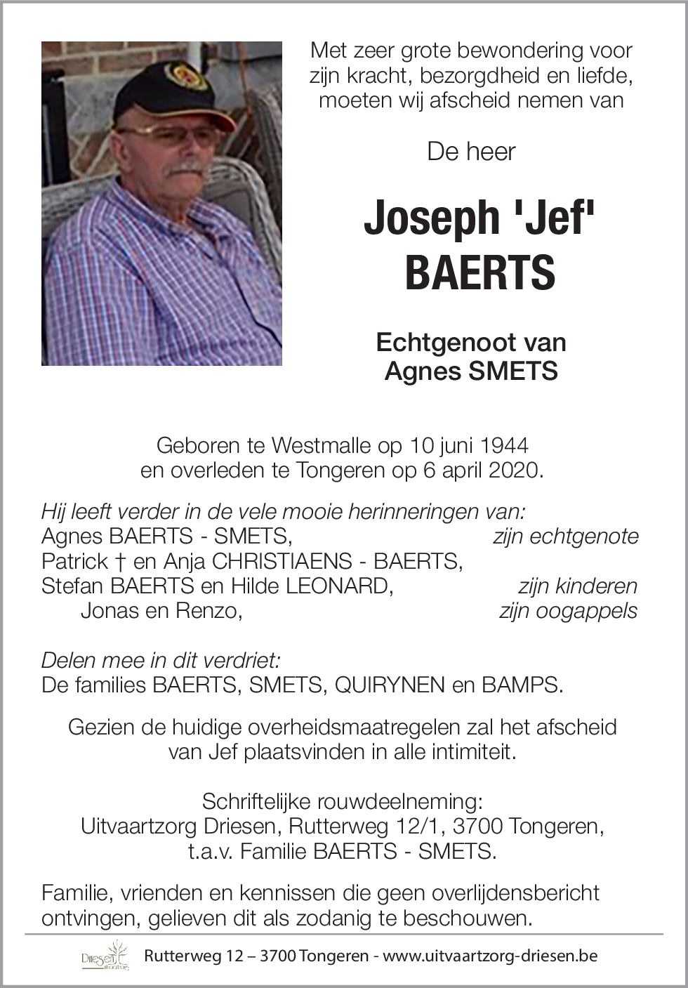 Joseph Baerts