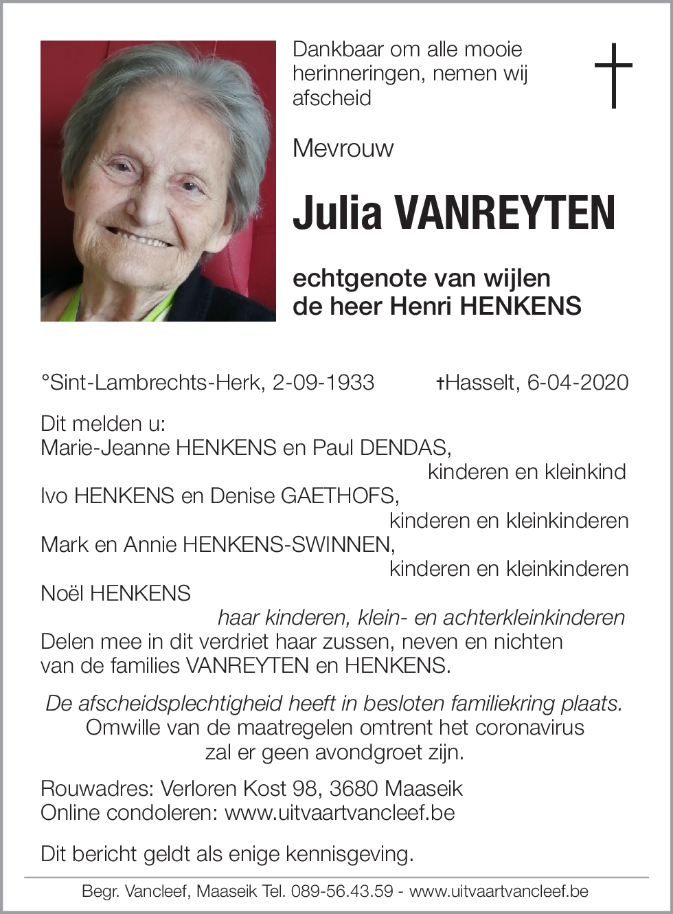 Julia Vanreyten