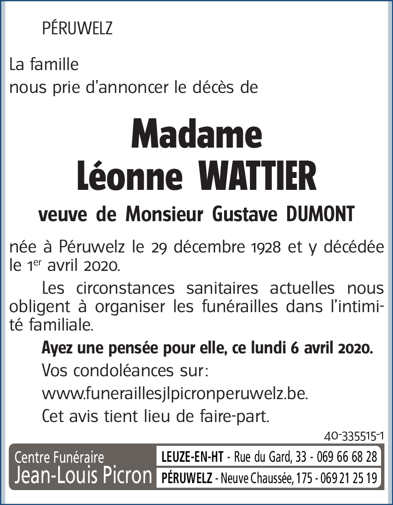 Léonne WATTIER