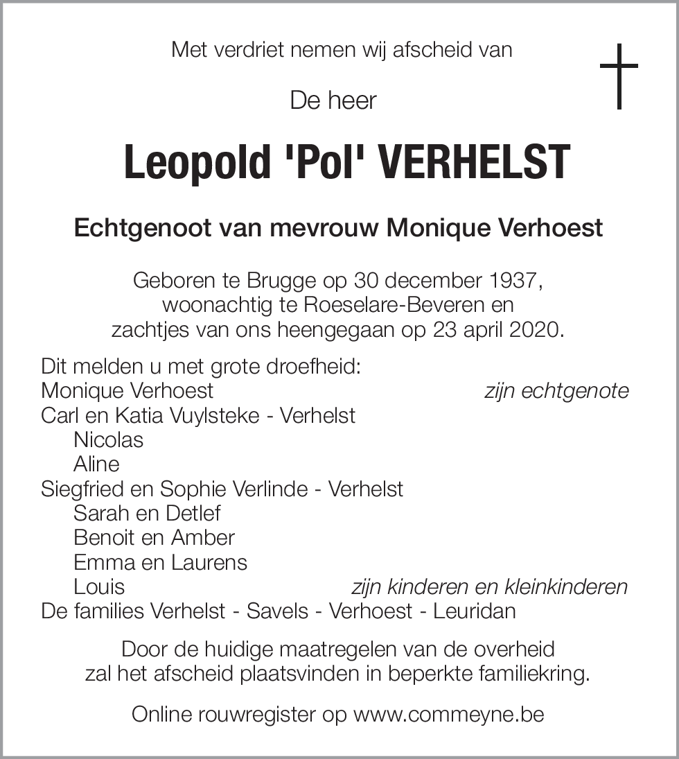 Leopold 'Pol' Verhelst