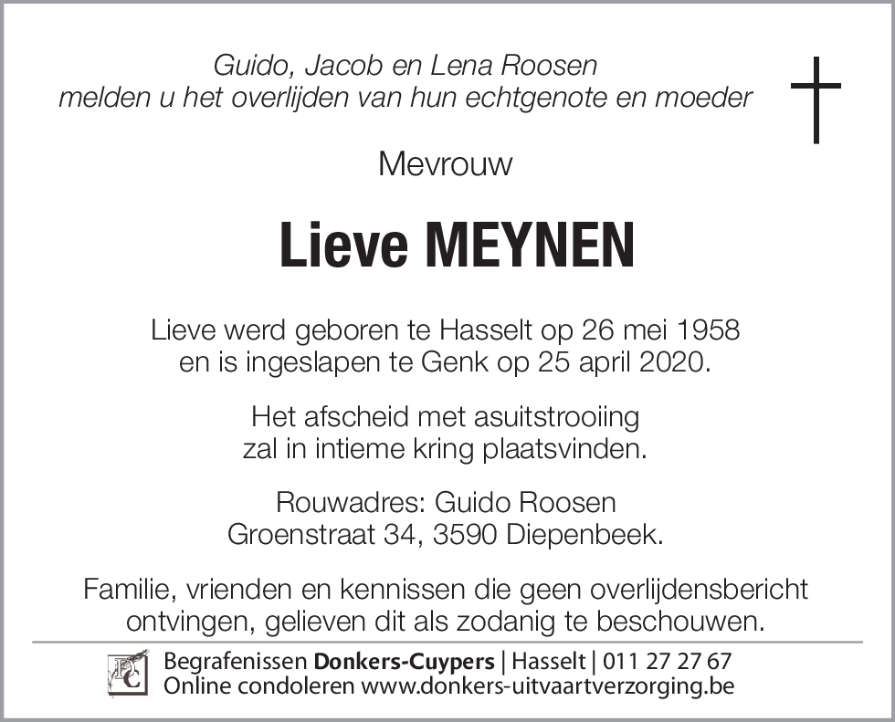 Lieve Meynen