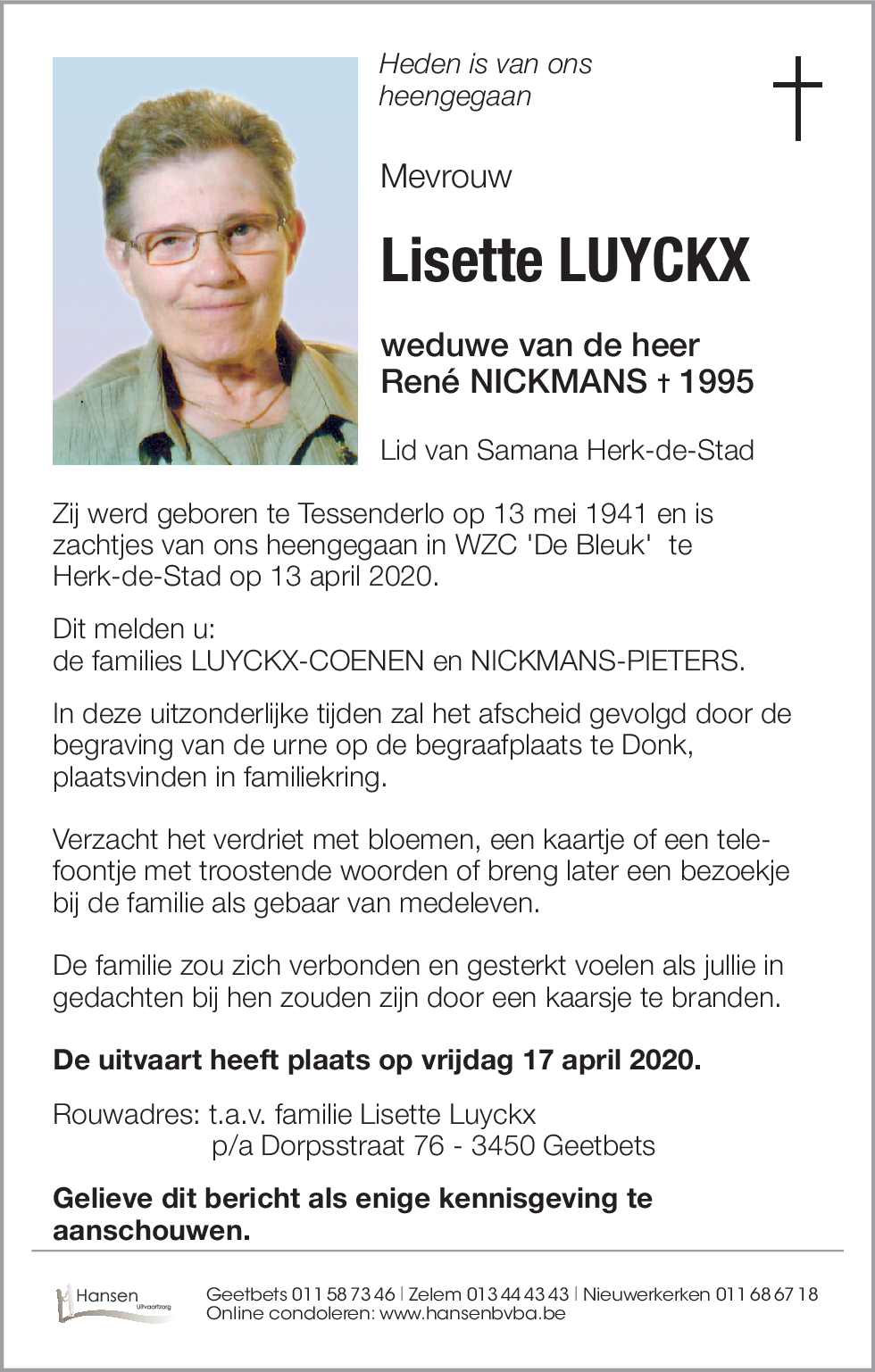 Lisette LUYCKX