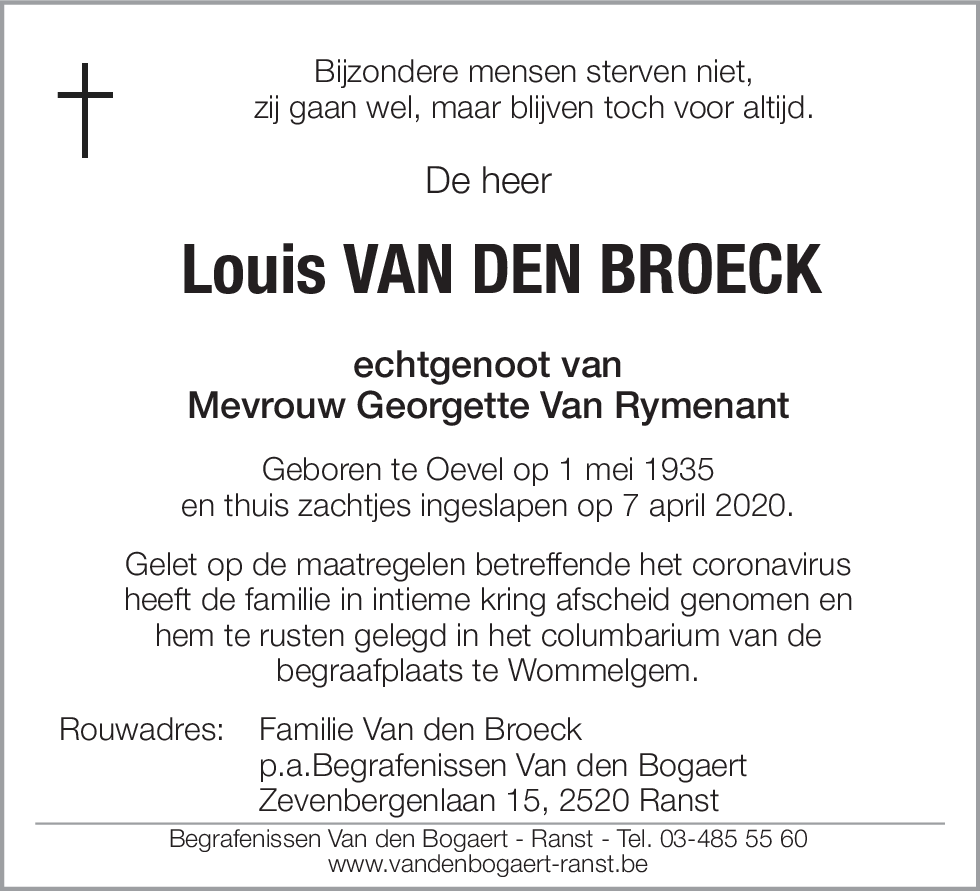 Louis Van den Broeck