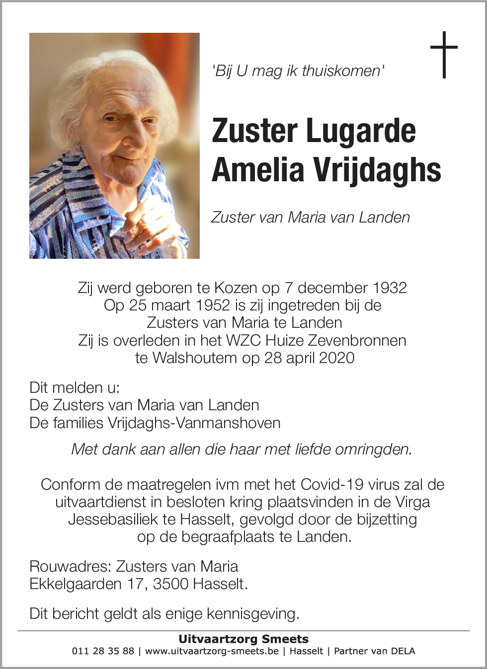 Lugarde Amelia Vrijdaghs