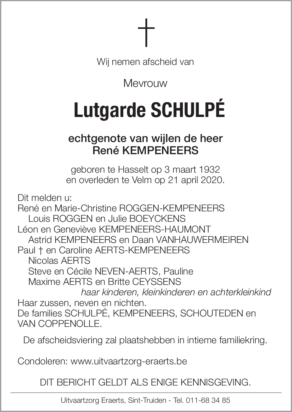 Lutgarde Schulpé