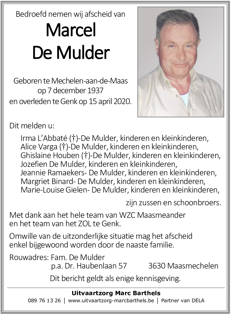 Marcel De Mulder
