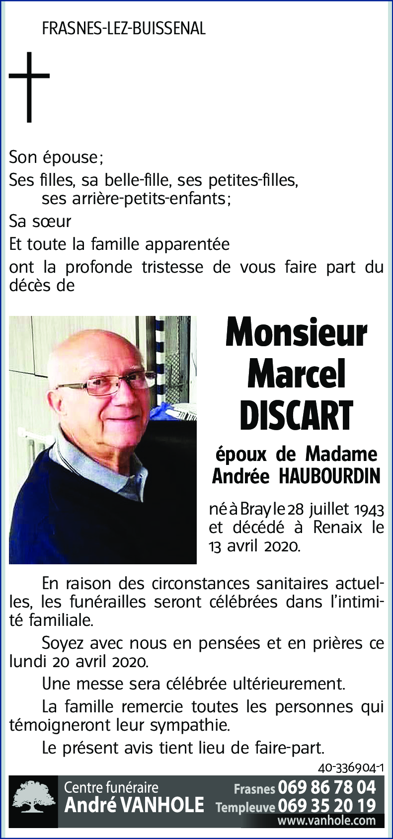 Marcel DISCART