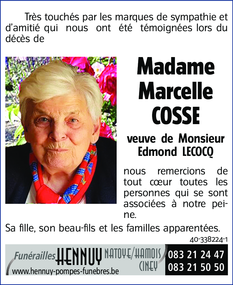 Marcelle COSSE