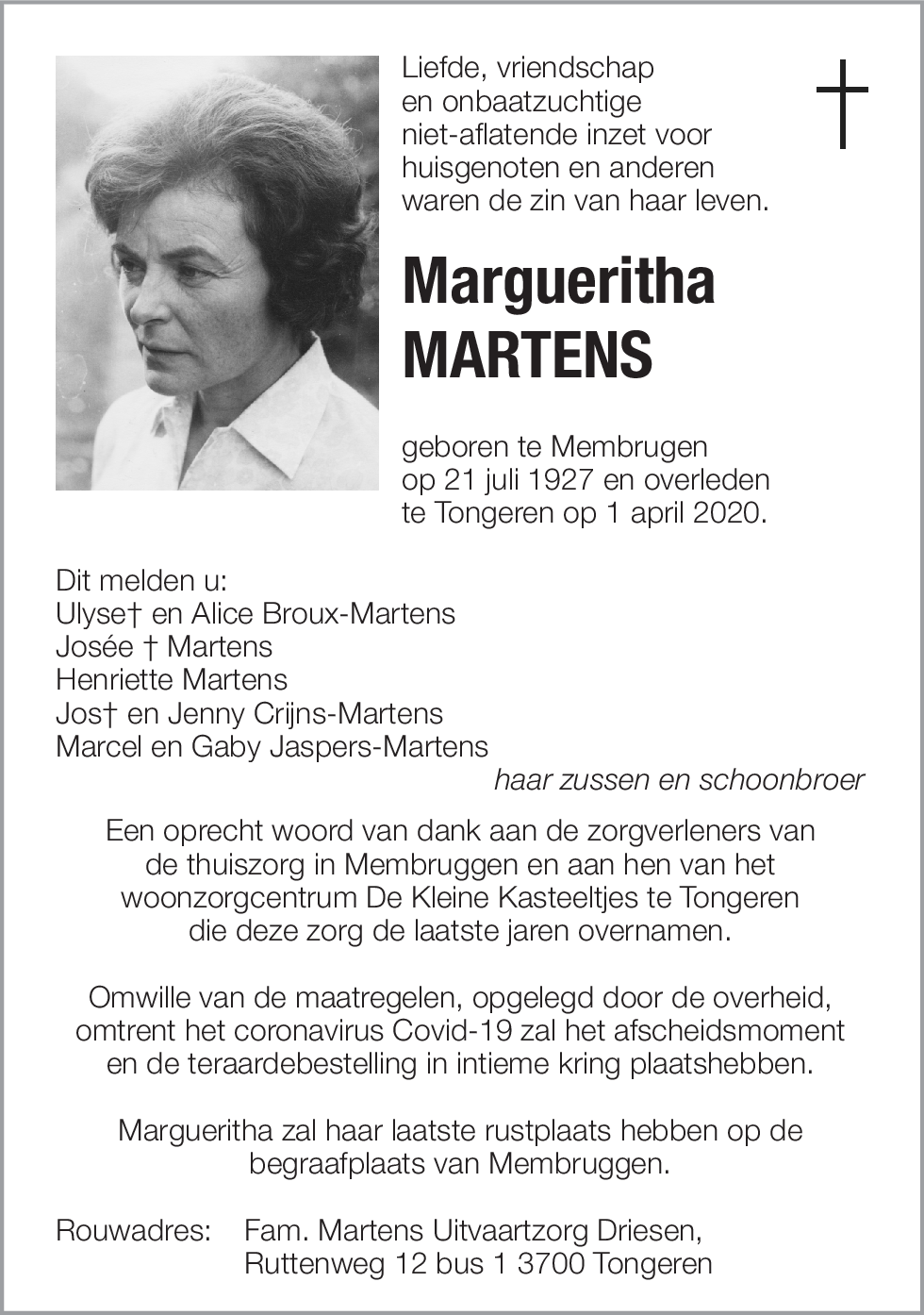 Margueritha Martens