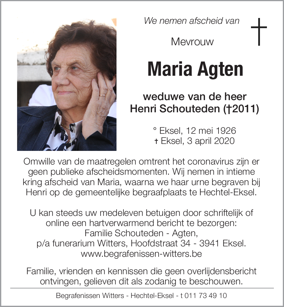 Maria Agten