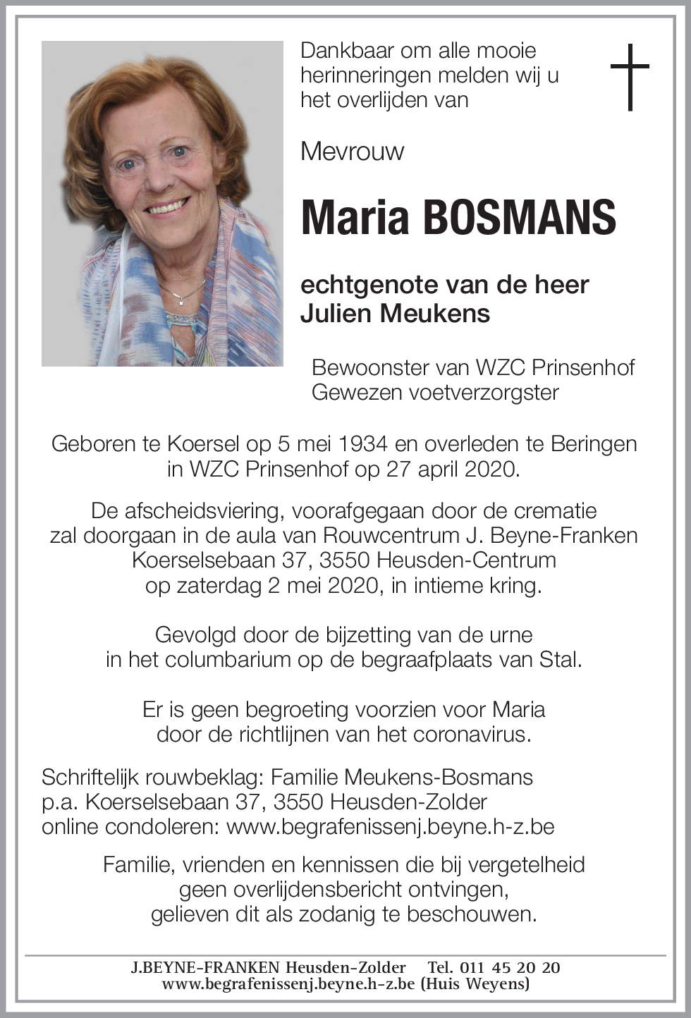 Maria Bosmans