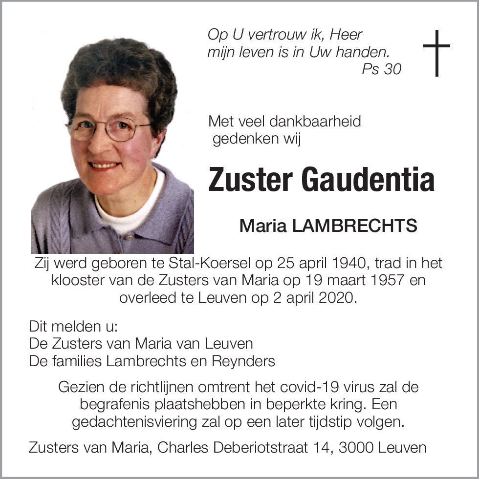 Maria Lambrechts