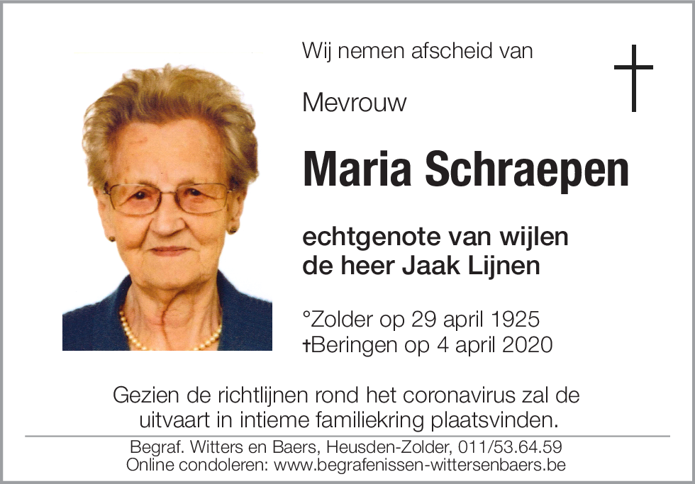 Maria Schraepen