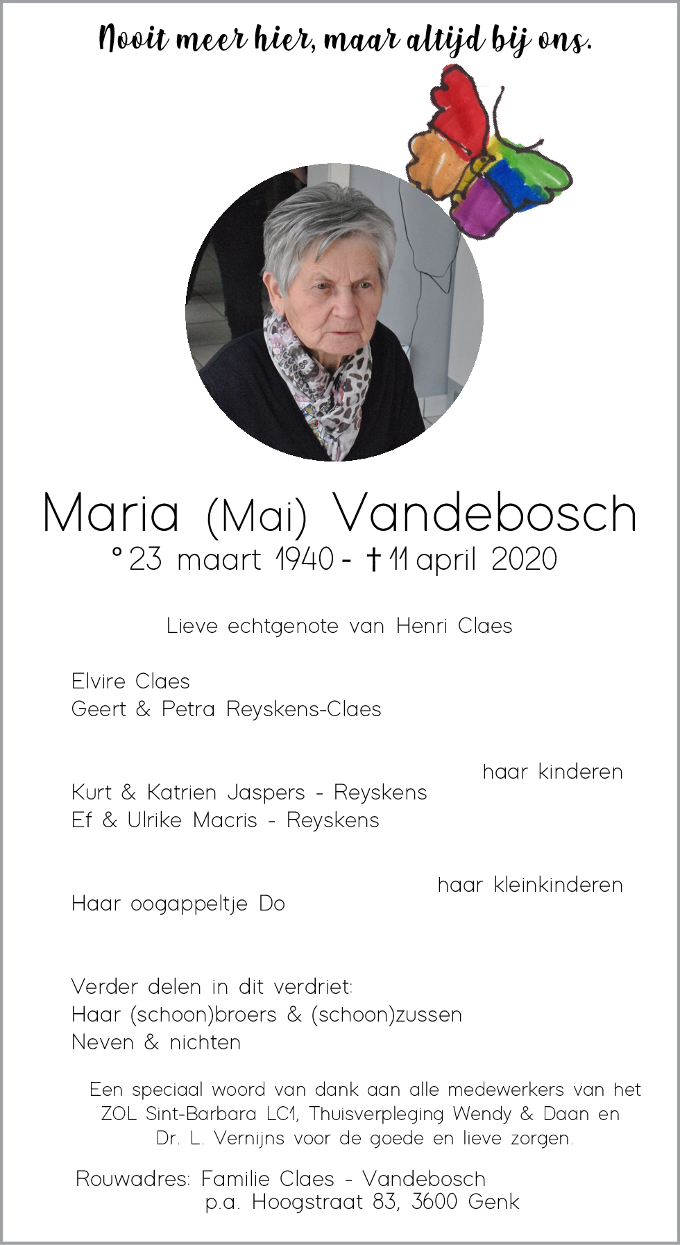 Maria Vandebosch