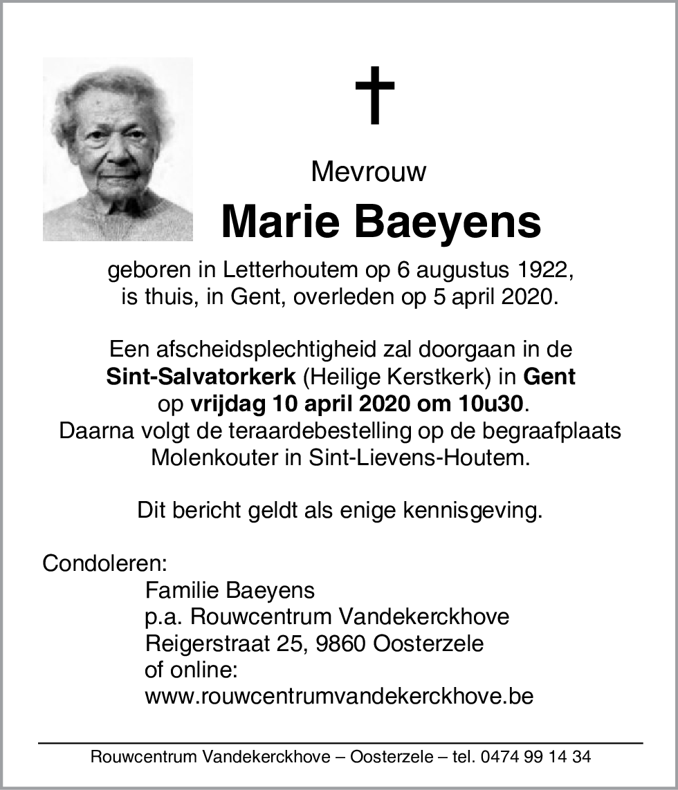 Marie Baeyens