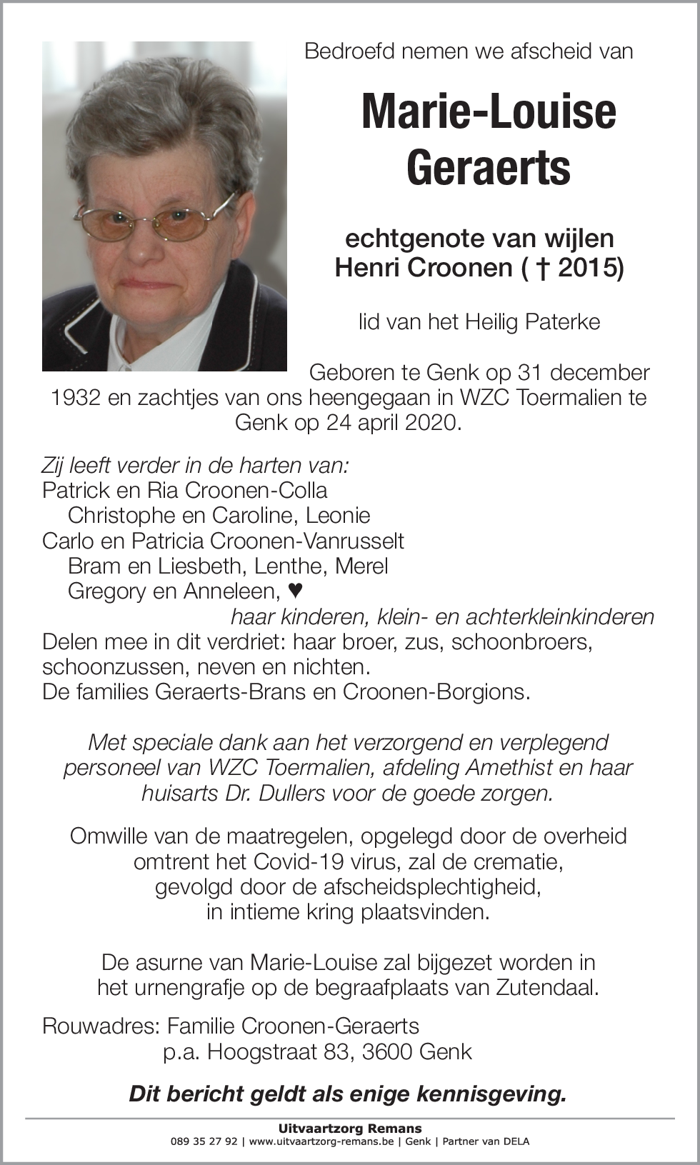 Marie-Louise Geraerts