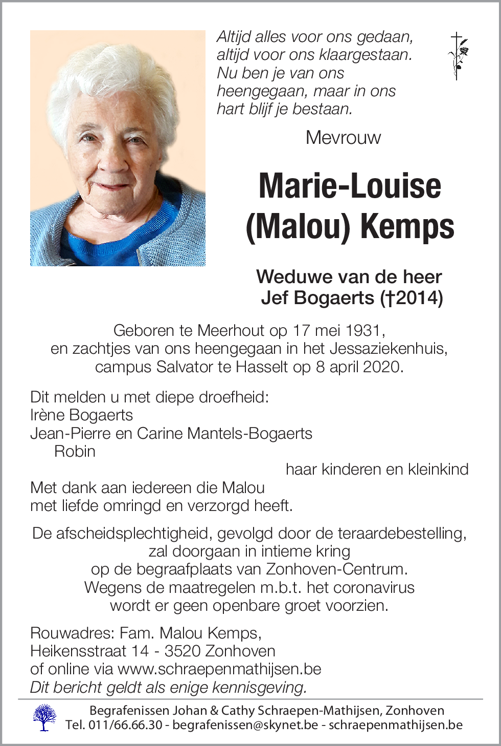 Marie-Louise Kemps