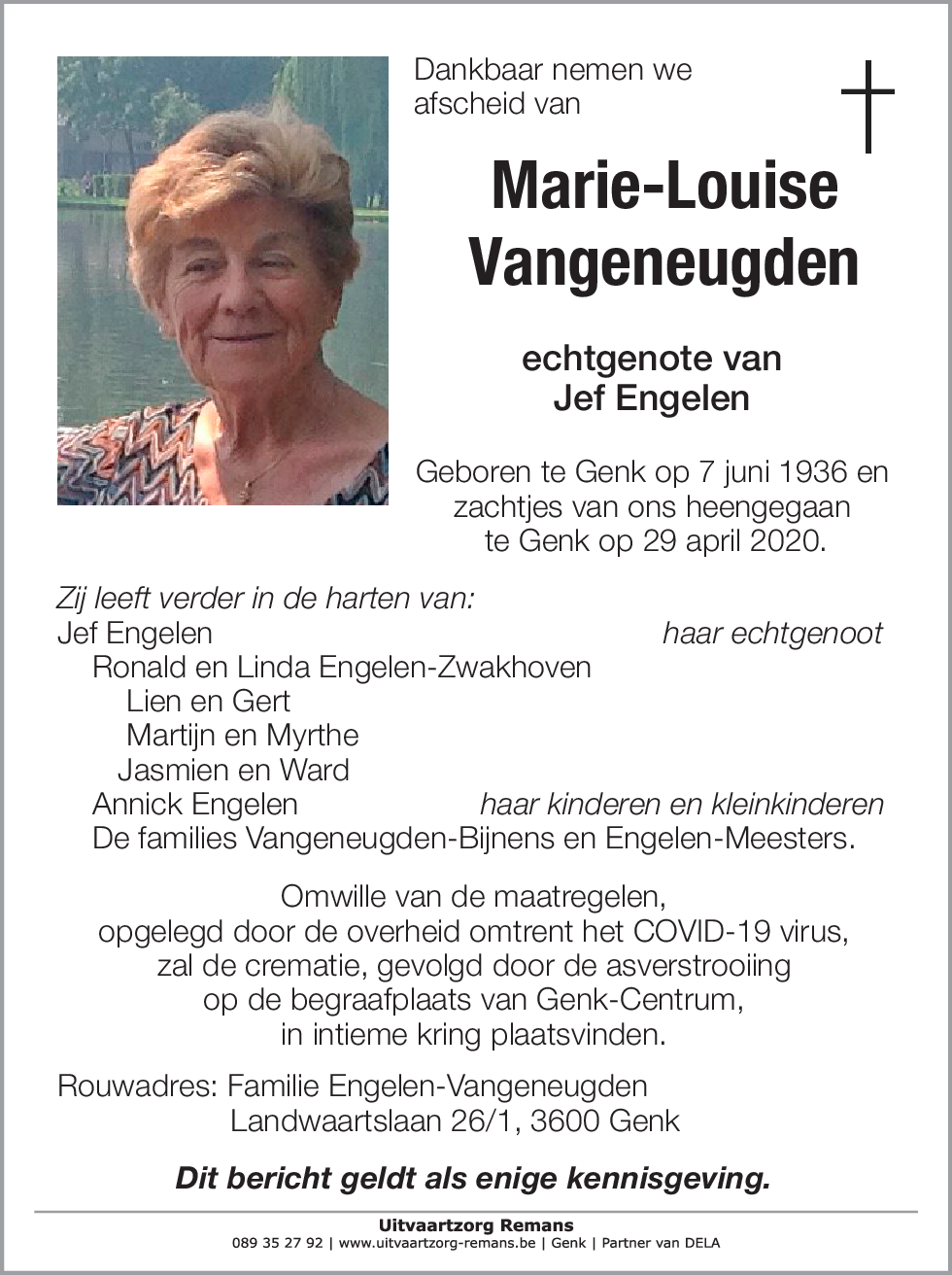 Marie-Louise Vangeneugden