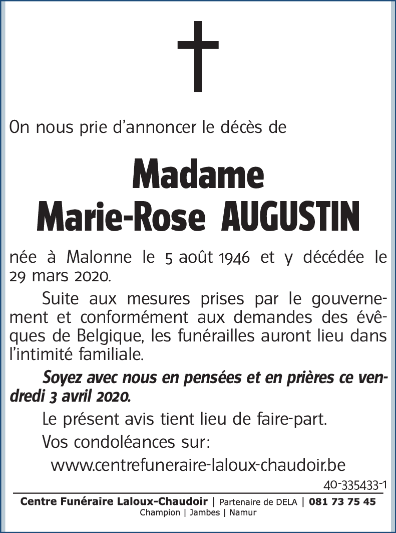 Marie-Rose AUGUSTIN