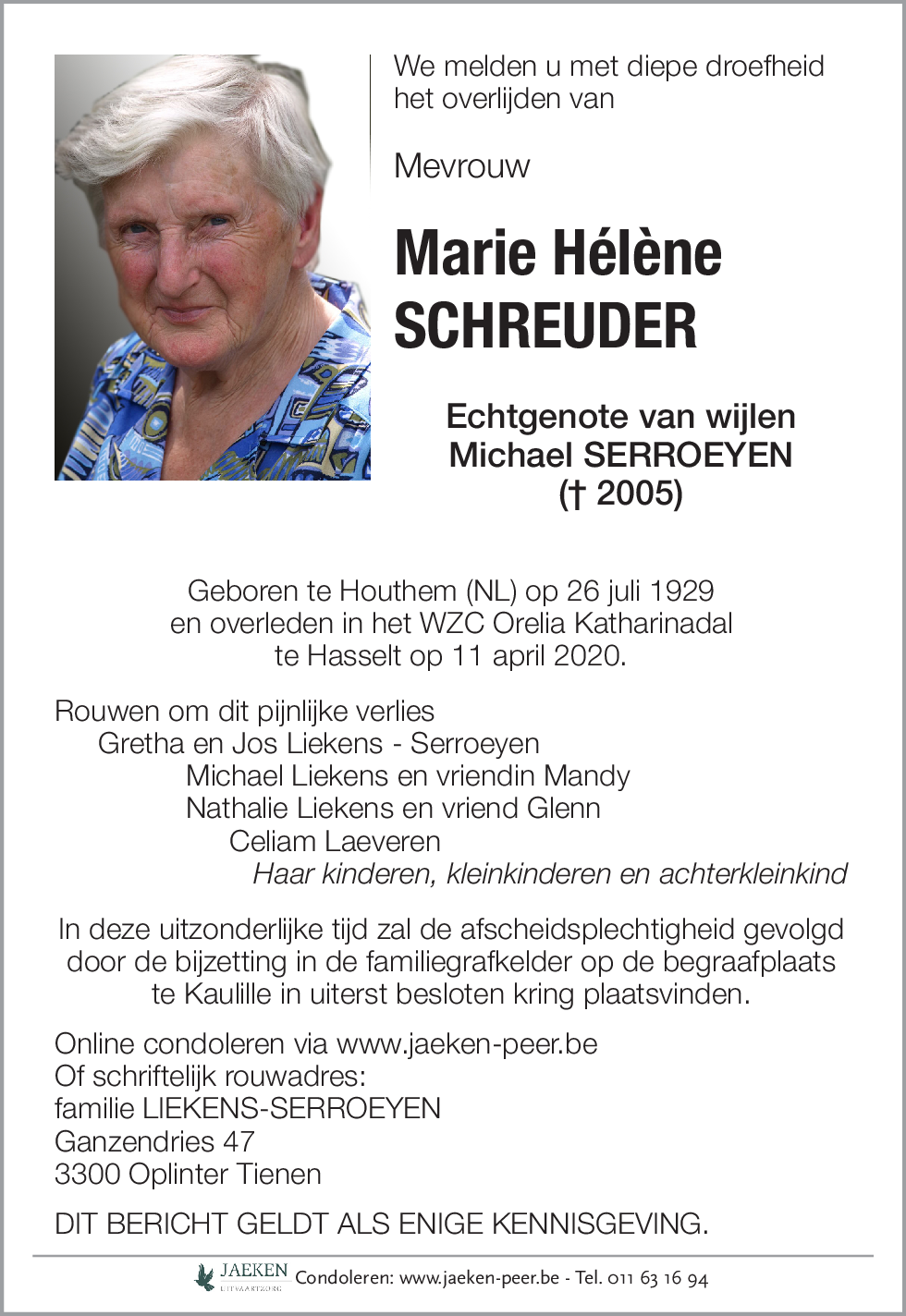 Marie Schreuder