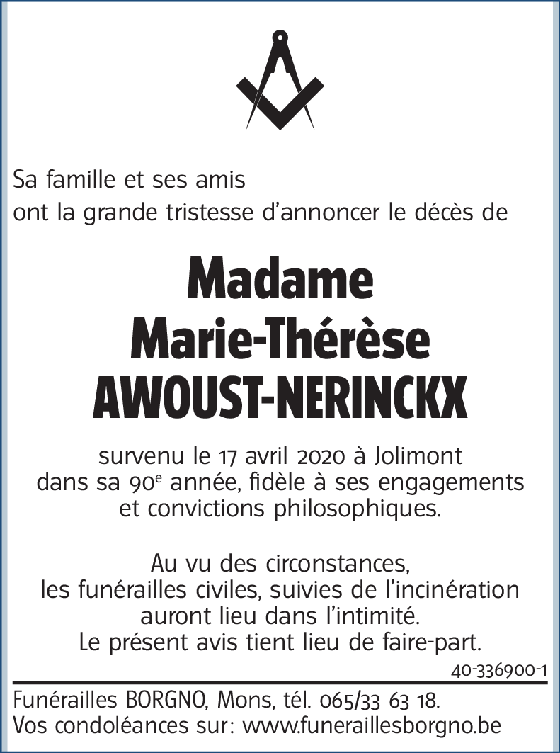 Marie-Thérèse AWOUST-NERINCKX