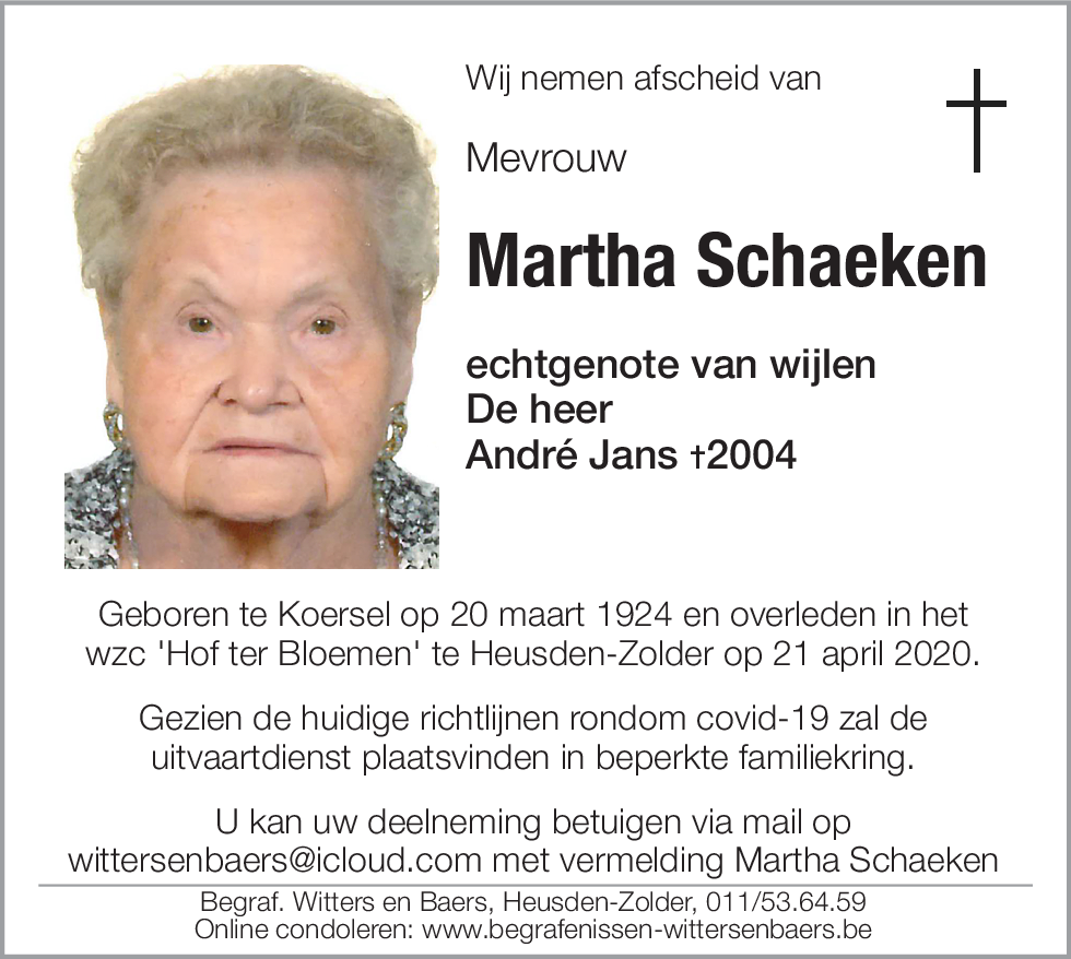 Martha Schaeken