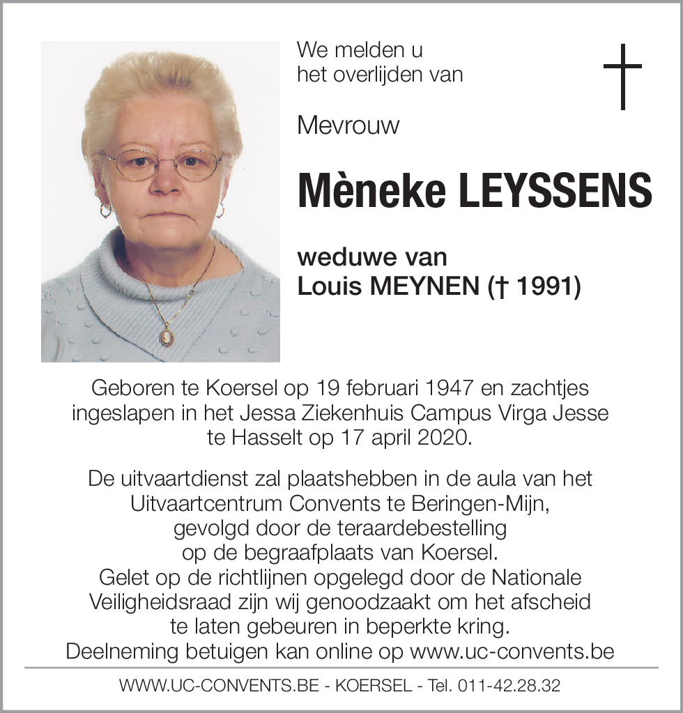 Mèneke Leyssens