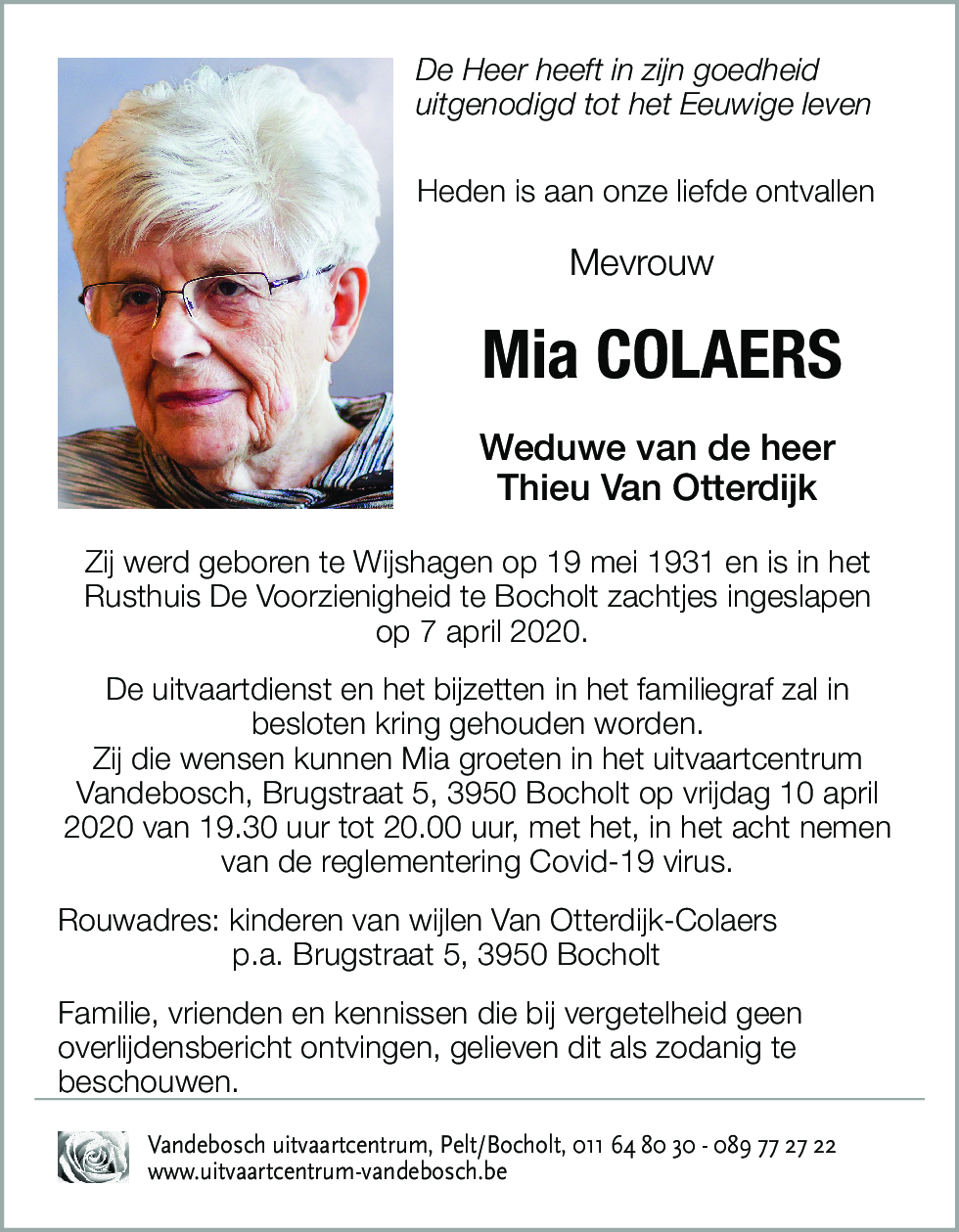 Mia Colaers