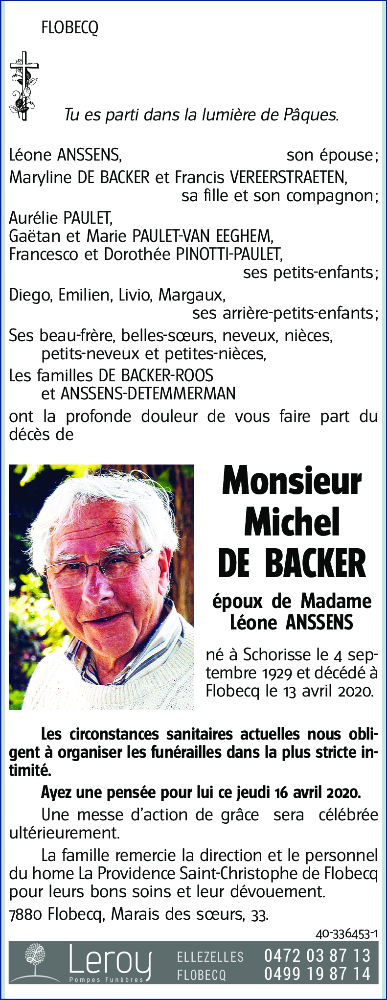 Michel De Backer