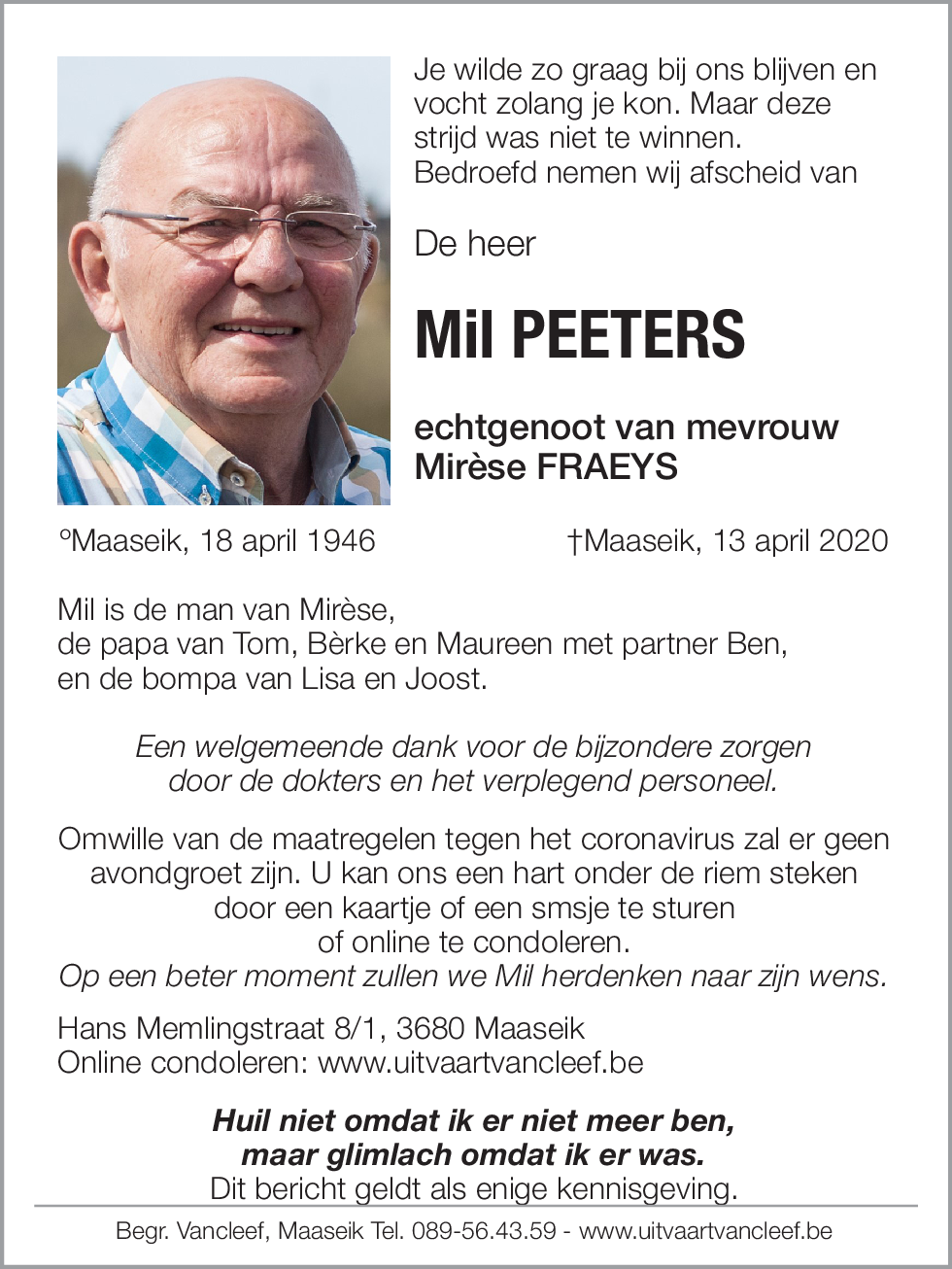 Mil Peeters
