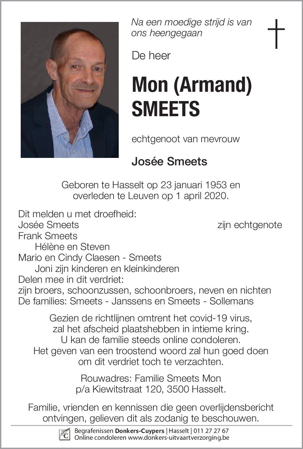 Mon (Armand) Smeets