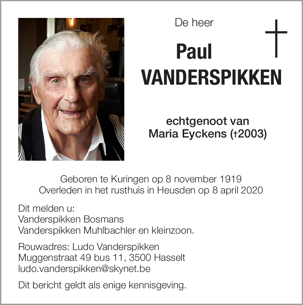 Paul Vanderspikken