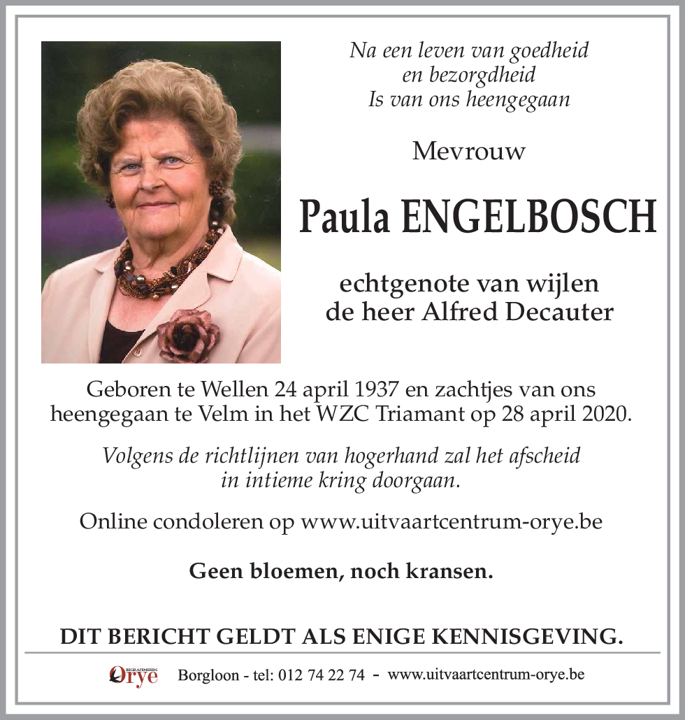 Paula Engelbosch