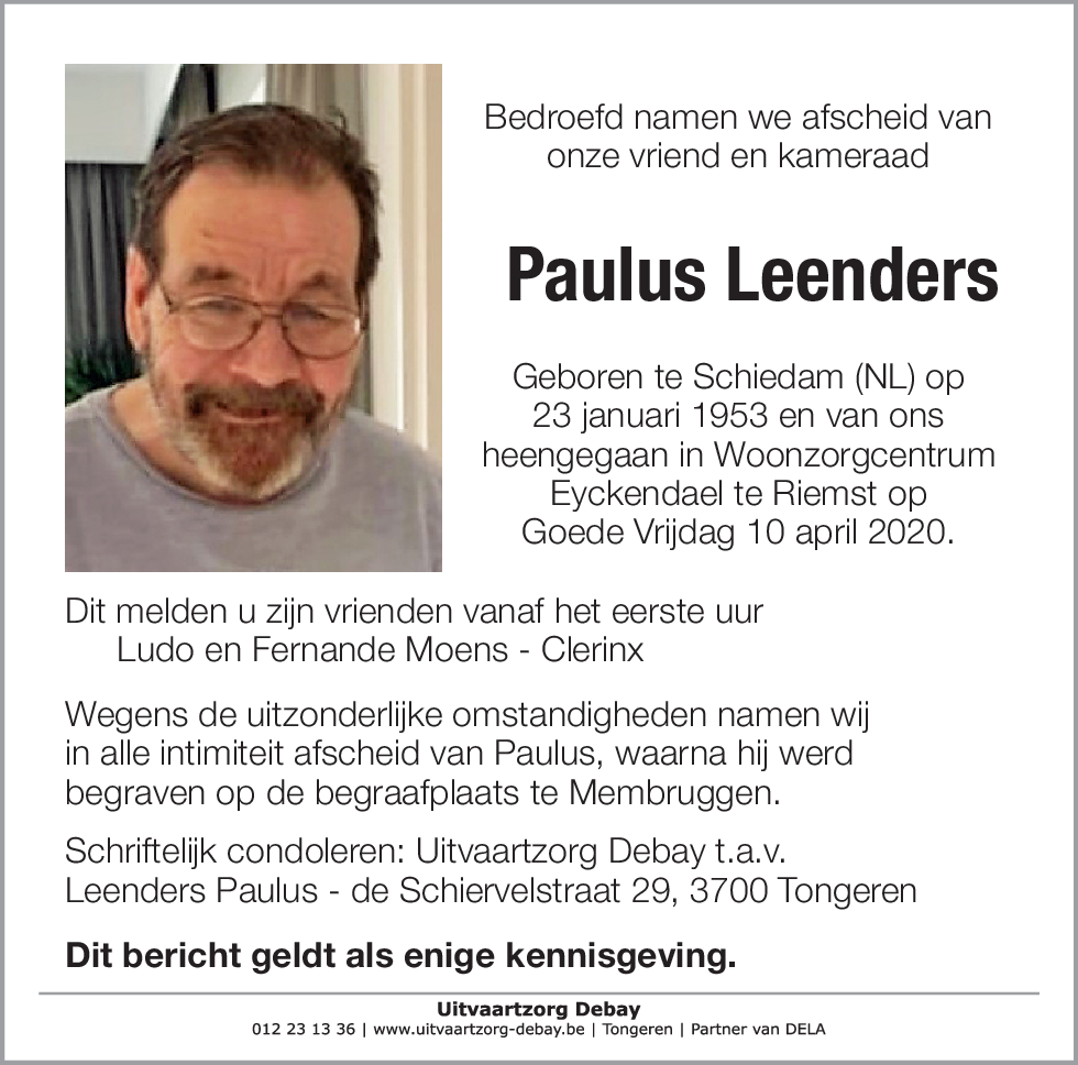 Paulus Leenders