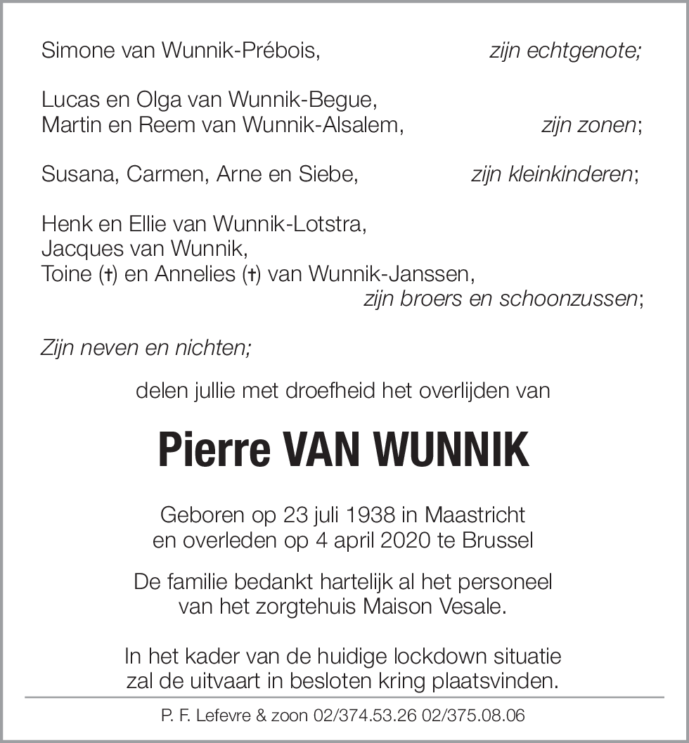 Pierre van Wunnik