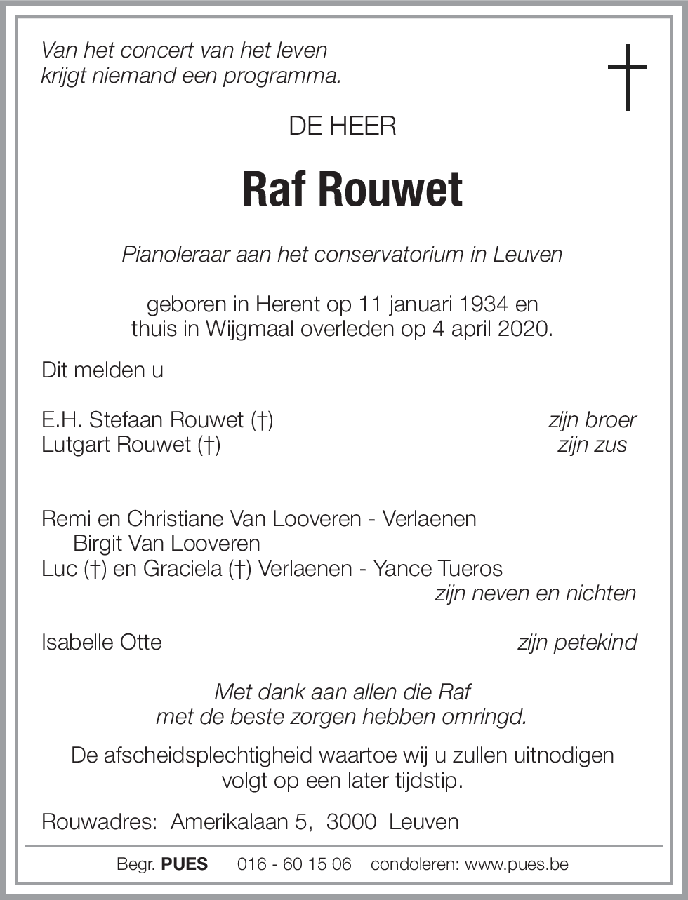 Raf Rouwet