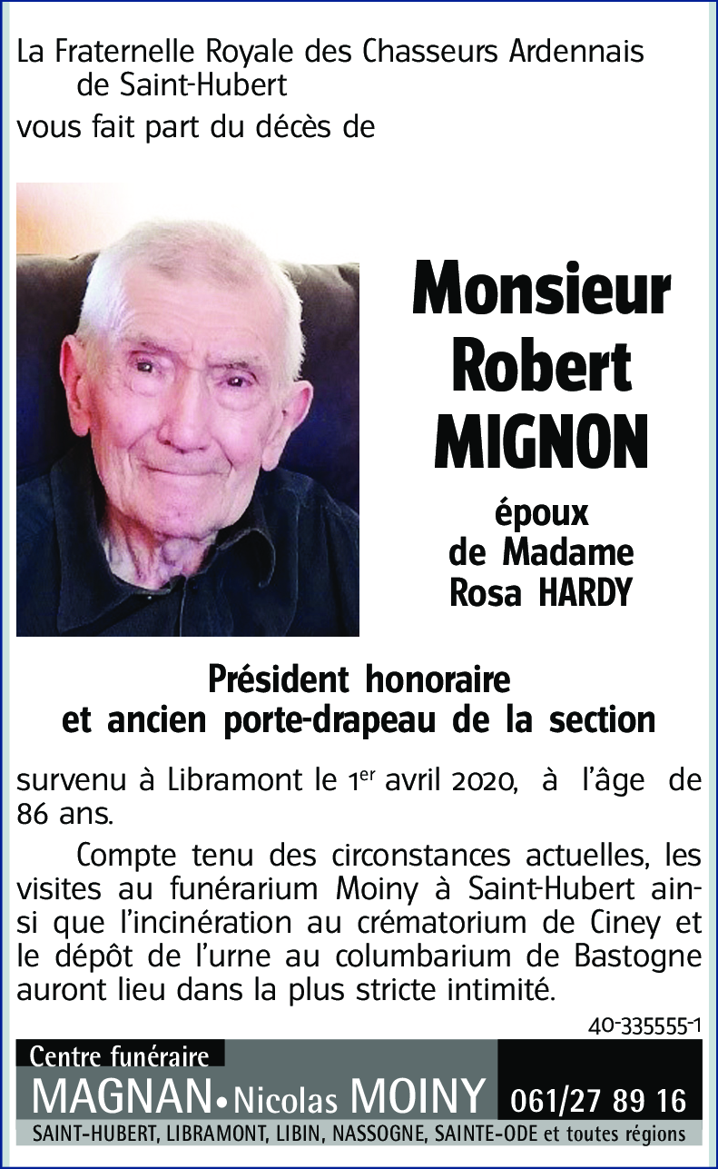 Robert MIGNON