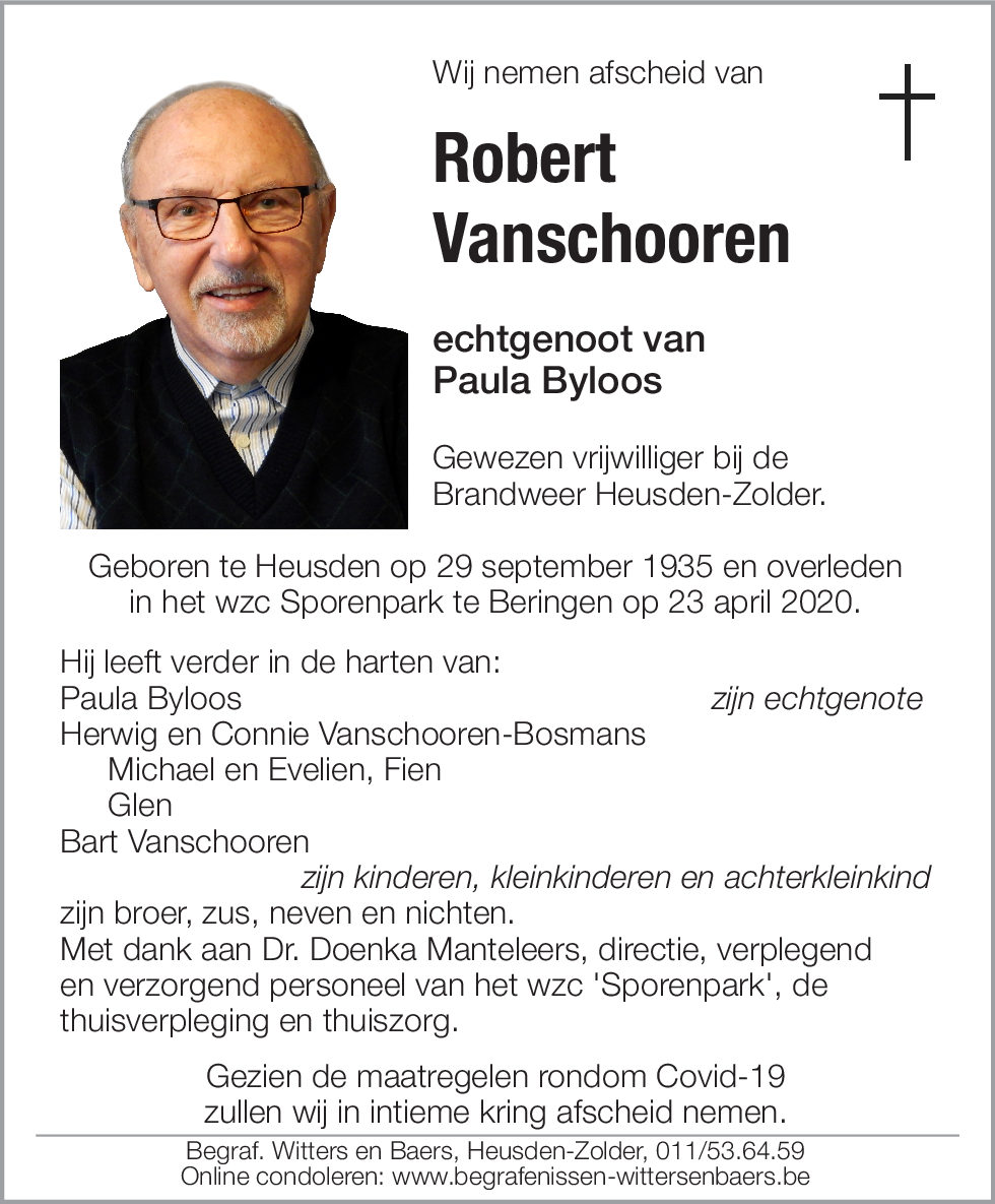 Robert Vanschooren