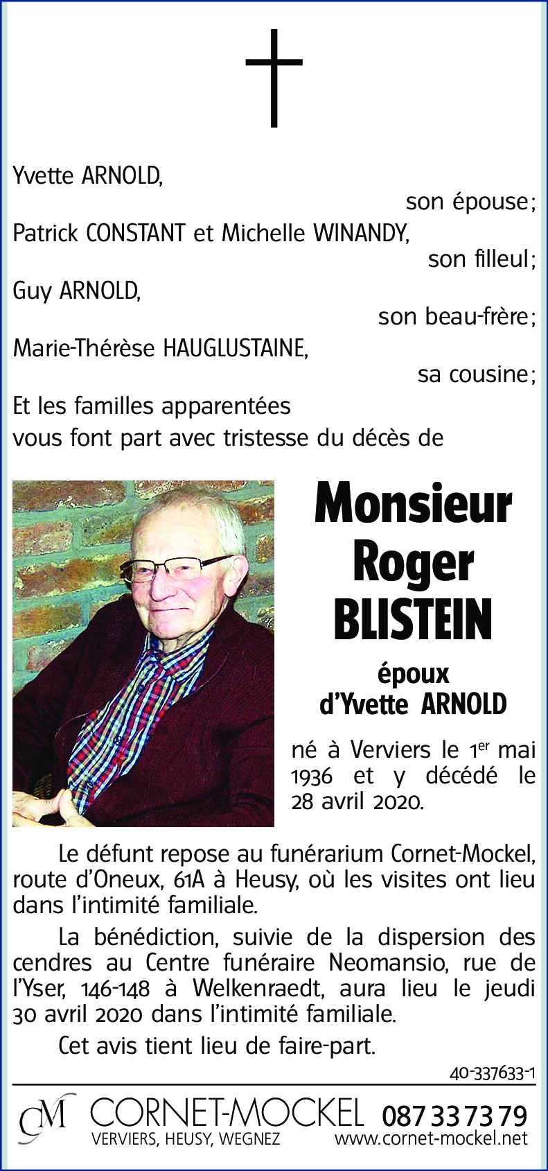 Roger BLISTEIN