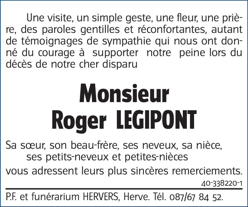 Roger LEGIPONT