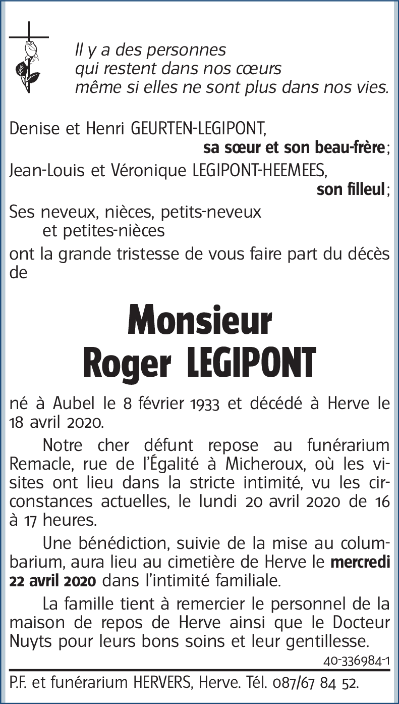 Roger LEGIPONT