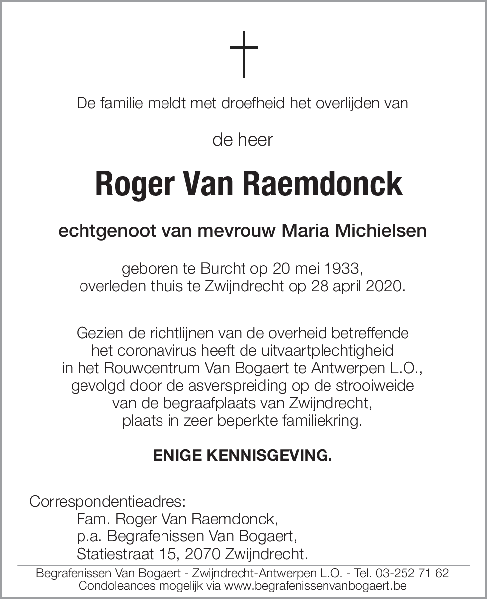 Roger Van Raemdonck