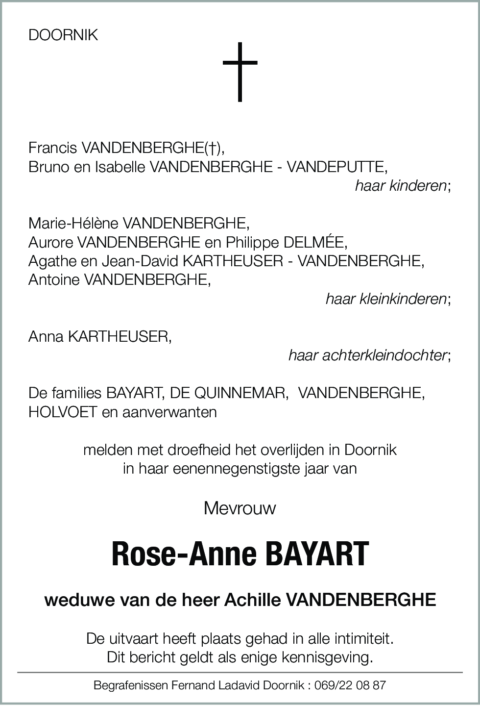 Rose-Anne Bayart