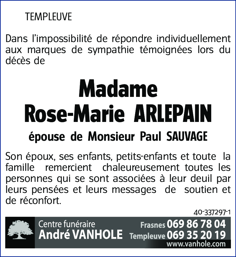 Rose-Marie ARLEPAIN