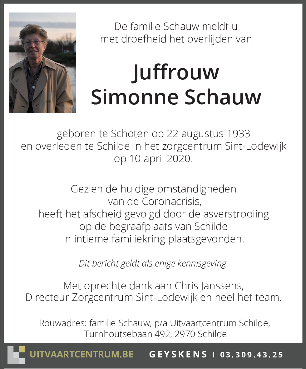 Simonne Schauw