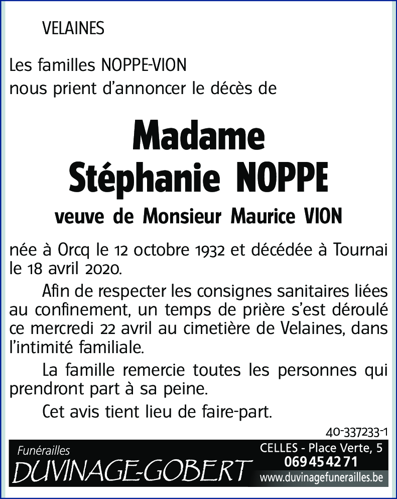 Stéphanie NOPPE