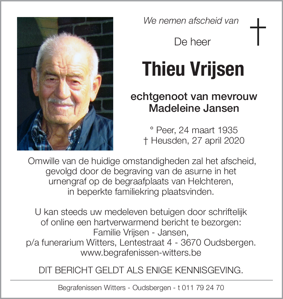 Thieu Vrijsen