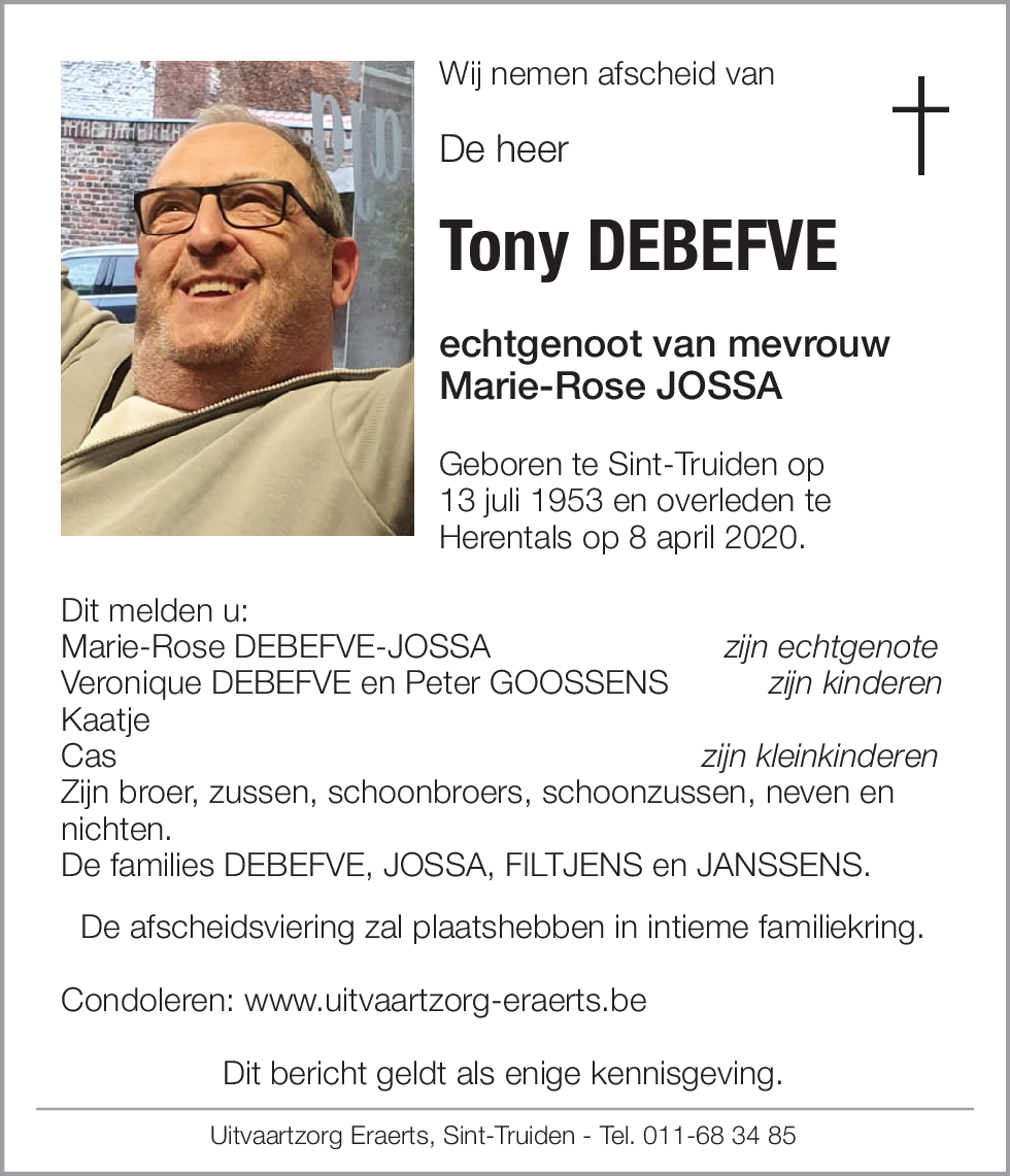 Tony Debefve