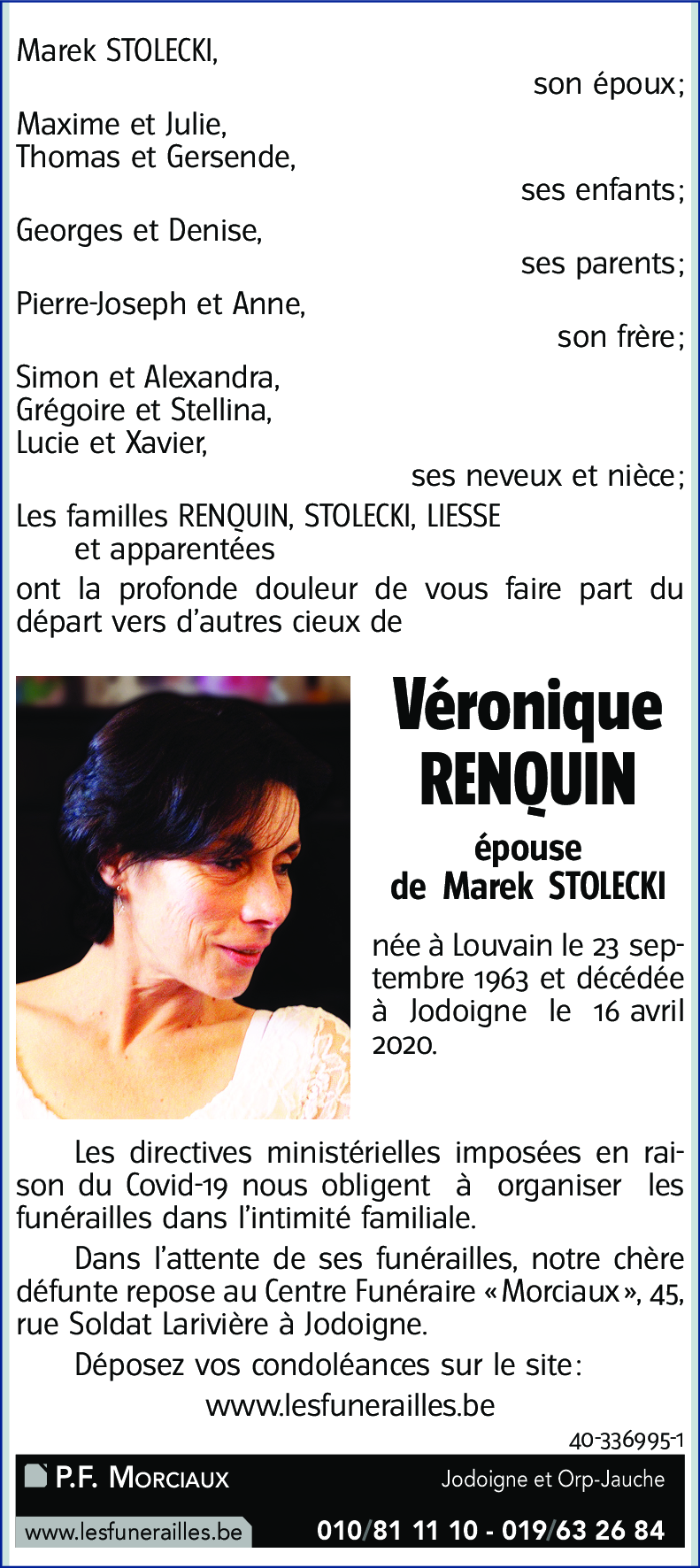 Véronique RENQUIN