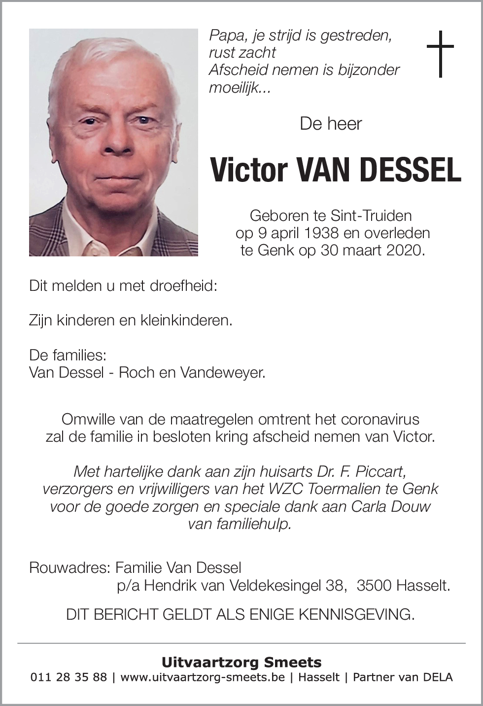 Victor Van Dessel